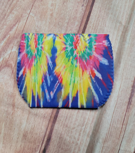 Wine Glass Koozie Tie Dye 1