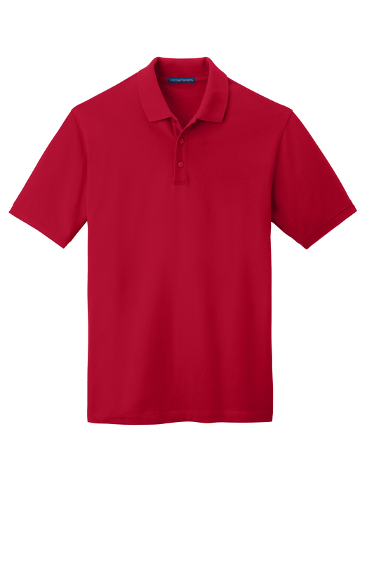 Port Authority® EZCotton® Polo. K8000 Embroidered Left Chest Logo