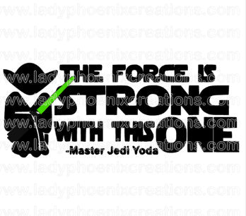 Sublimation Transfer The Force is Strong