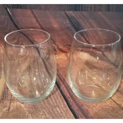 Stemless Wineglass - Lady Phoenix Creations