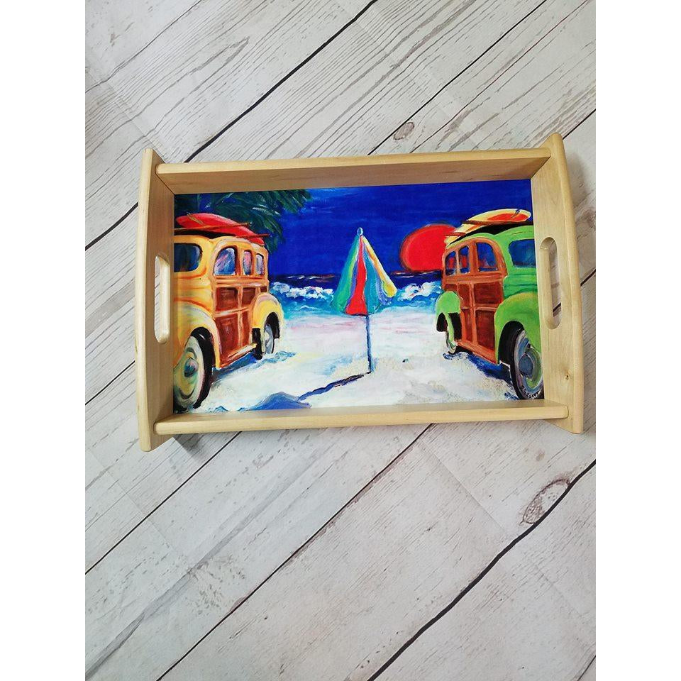 Wood Serving Tray - Lady Phoenix Creations