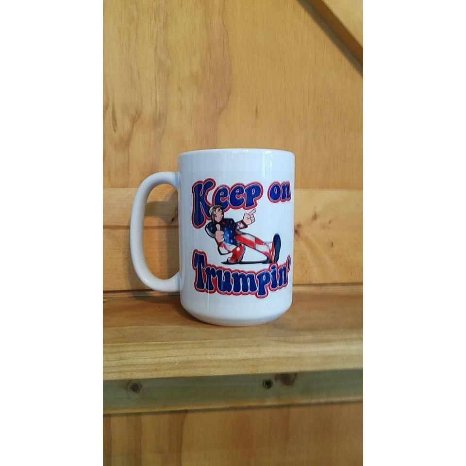Coffee Mug Dye Sublimated - Keep on Trumpin - Lady Phoenix Creations