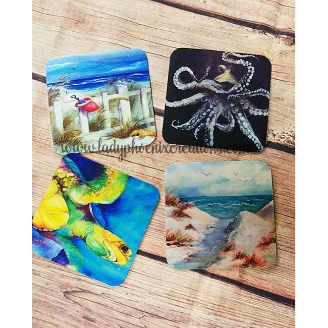 Rubber backed Coaster - Lady Phoenix Creations