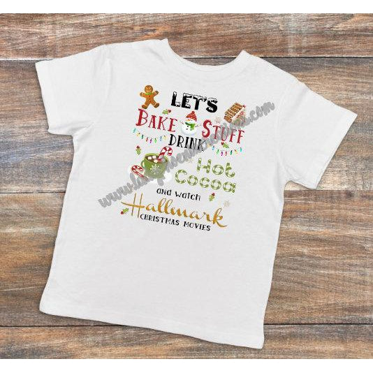 Let's Bake Stuff - Dye Sublimated shirt - Lady Phoenix Creations