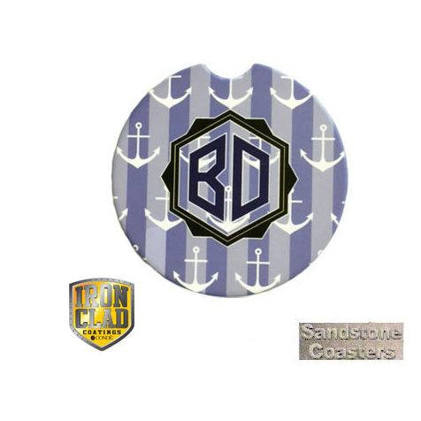 Sandstone Car Cup Holder Coaster - Lady Phoenix Creations