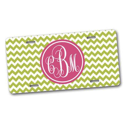 White Gloss Aluminum License Plate - Lady Phoenix Creations