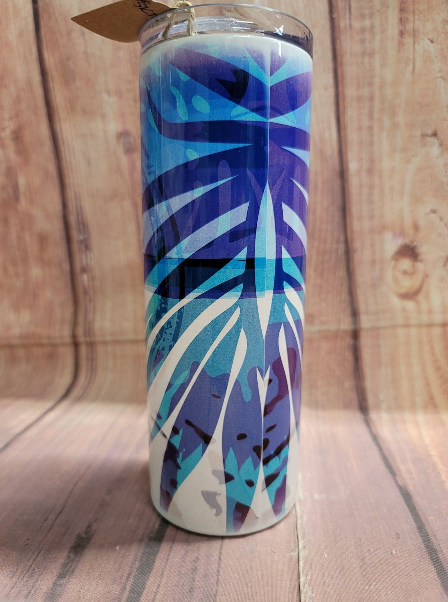 20oz. Skinny Tumbler - Stay Salty Beaches