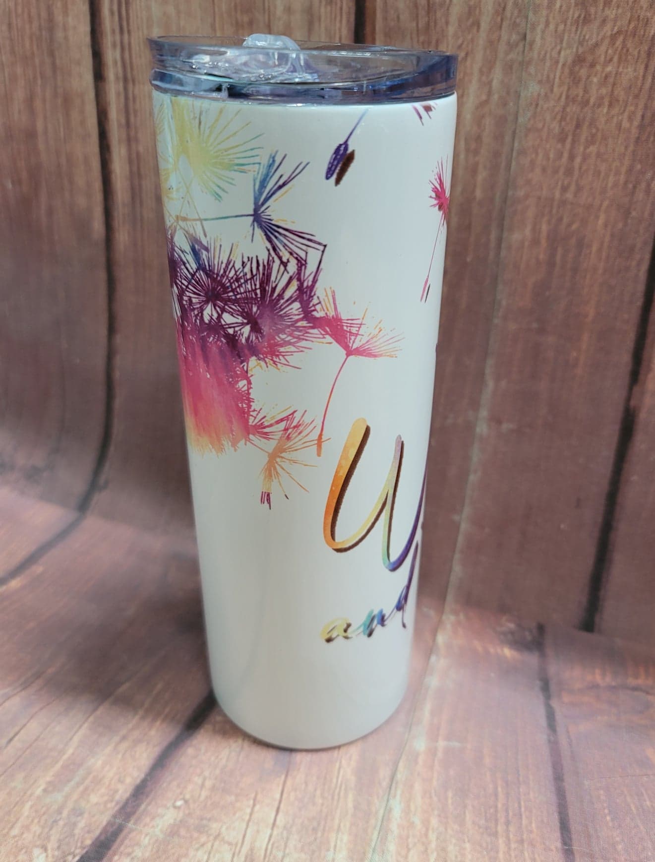 20oz. Skinny Tumbler - Wild & Free Flowers