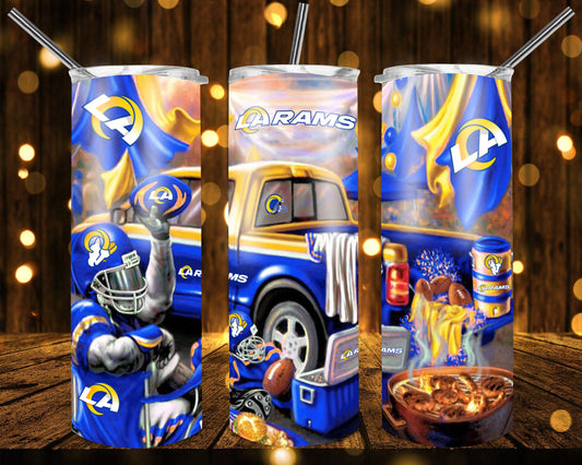 20oz. Skinny Tumbler - Rams Truck