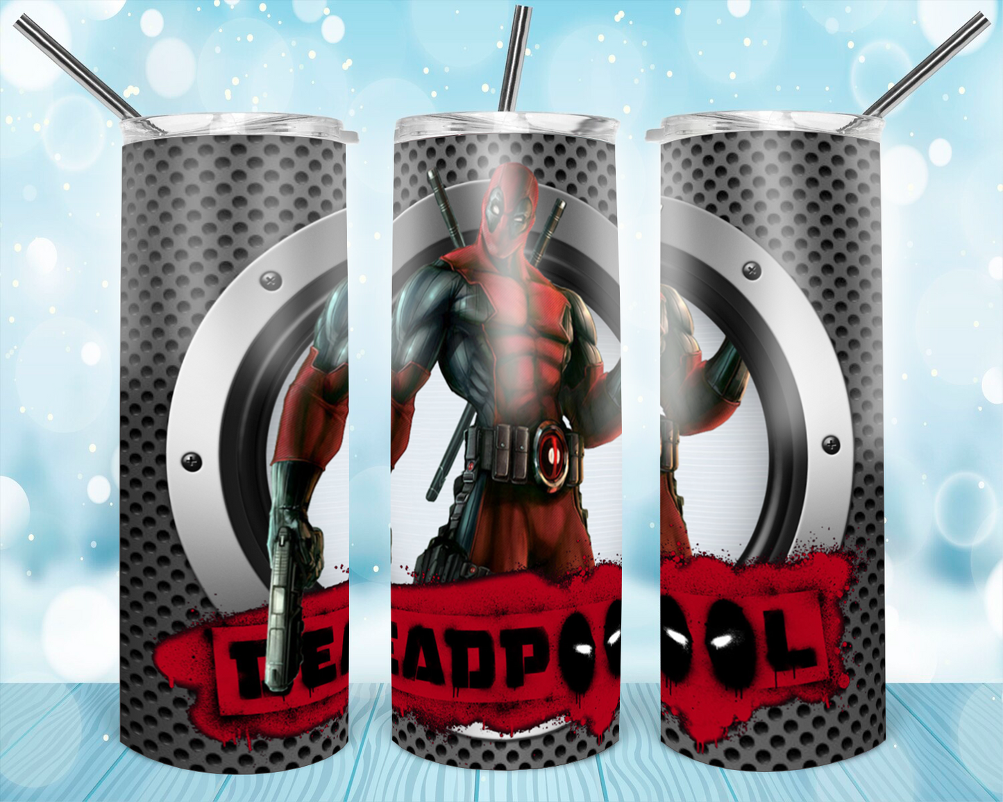 20oz. Skinny Tumbler - Deadpool