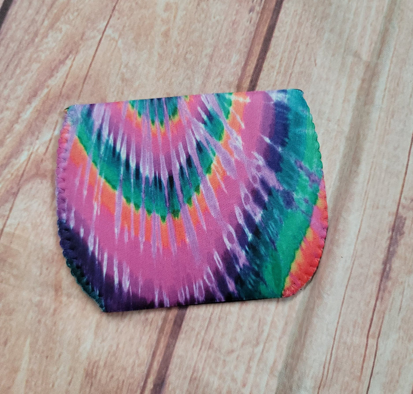 Wine Glass Koozie Tie Dye 3