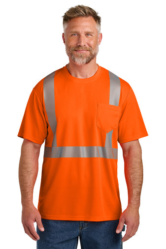 CornerStone ® ANSI 107 Class 2 Mesh Short Sleeve Tee. CS201 Printed