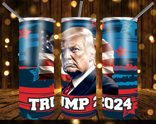 20oz. Skinny Tumbler - Trump 2024