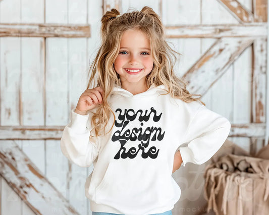 Sweatshirt Fleece pullover youth for dye sublimation