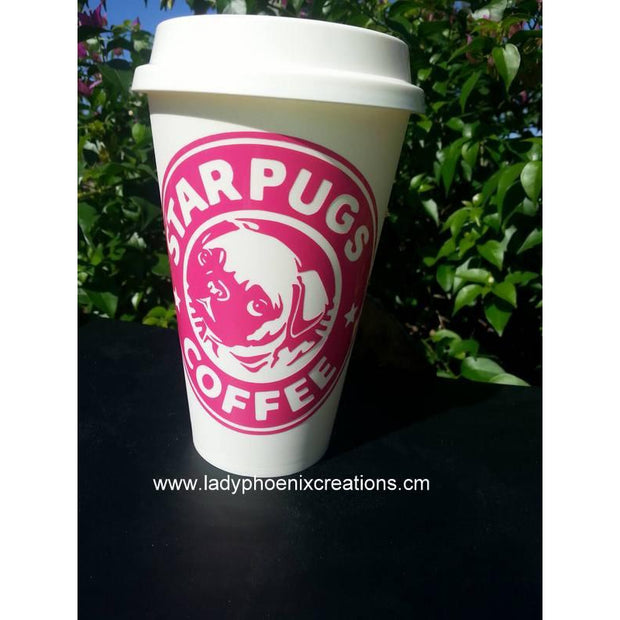 Starbucks Re-usable Travel Coffee Cup - Lady Phoenix Creations