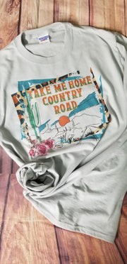 Take Me Home Country Roads Dye Sublimated Shirt