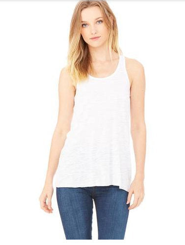 Bella Canvas Flowy Racerback Tank for Dye Sublimation