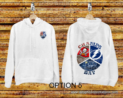 Champa Bay Original Art Hoodie Sweatshirt Dye Sublimation