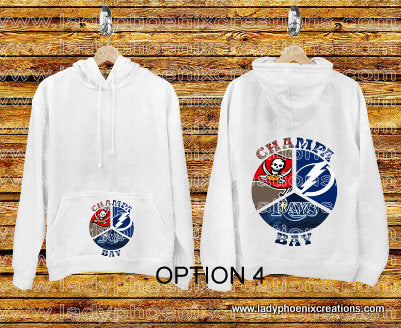 Champa Bay Original Art Hoodie Sweatshirt Dye Sublimation