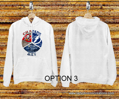 Champa Bay Original Art Hoodie Sweatshirt Dye Sublimation