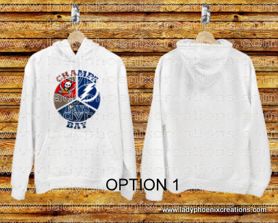 Champa Bay Original Art Hoodie Sweatshirt Dye Sublimation