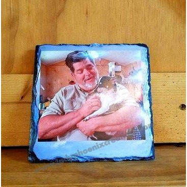 Stone Slate 6x6 - Dye Sublimated - Photos - Lady Phoenix Creations