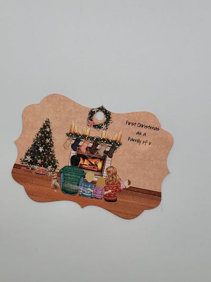 Christmas Ornament - Aluminum Benelux - Design your family