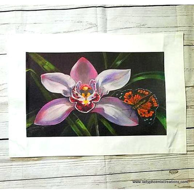Orchid Placemat - Lady Phoenix Creations