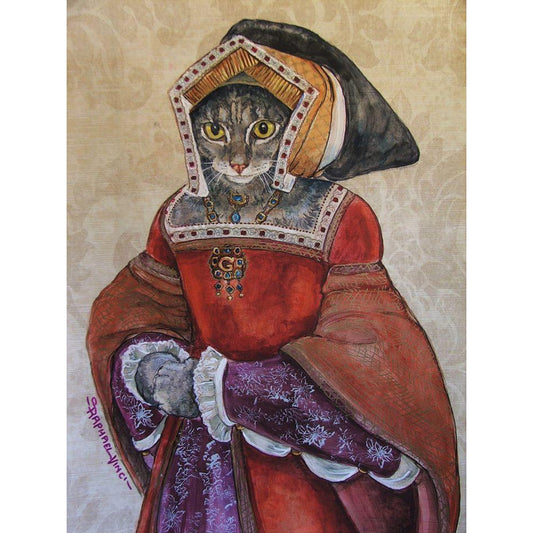 Waffle weave kitchen towel Gracie art - Lady Phoenix Creations