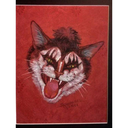 Waffle weave kitchen towel Gracie art - Lady Phoenix Creations