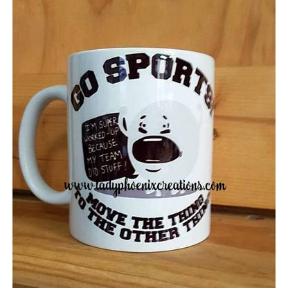 Coffee Mug Dye Sublimated - Sports - Lady Phoenix Creations