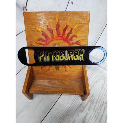 Pub Style Bottle Opener Dye Sublimated Bartender Bar - Lady Phoenix Creations