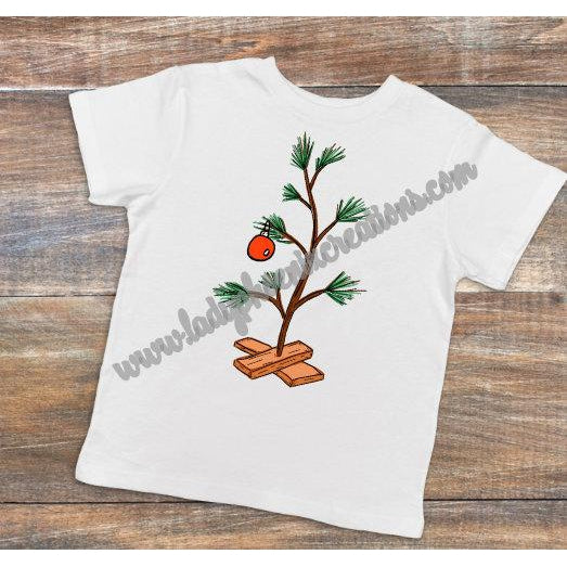 Charlie Brown Tree - Dye Sublimated shirt - Lady Phoenix Creations