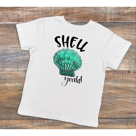 Shell Yeah  - Dye Sublimated shirt - Lady Phoenix Creations