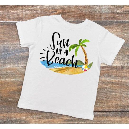 Sun of a Beach  - Dye Sublimated shirt - Lady Phoenix Creations