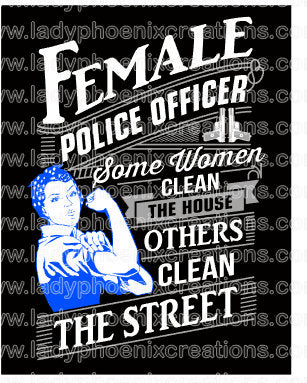 Rosie Police Design File PNG ONLY no product sent digital download - Lady Phoenix Creations