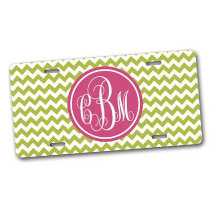 White Gloss Aluminum License Plate - Lady Phoenix Creations