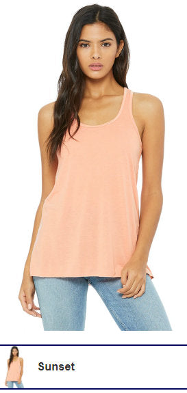 Bella Canvas Flowy Racerback Tank for Dye Sublimation