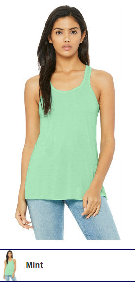 Bella Canvas Flowy Racerback Tank for Dye Sublimation