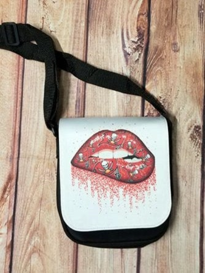 Buccaneers Lips crossbody bag