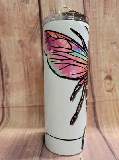 20oz. Skinny Tumbler - Bee Fierce