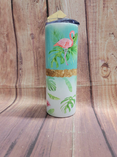 20oz. Skinny Tumbler - Why Be Boring When you Can Be Flamazing