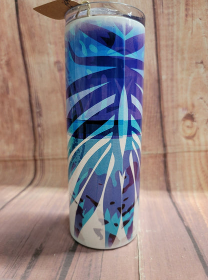 20oz. Skinny Tumbler - Stay Salty Beaches